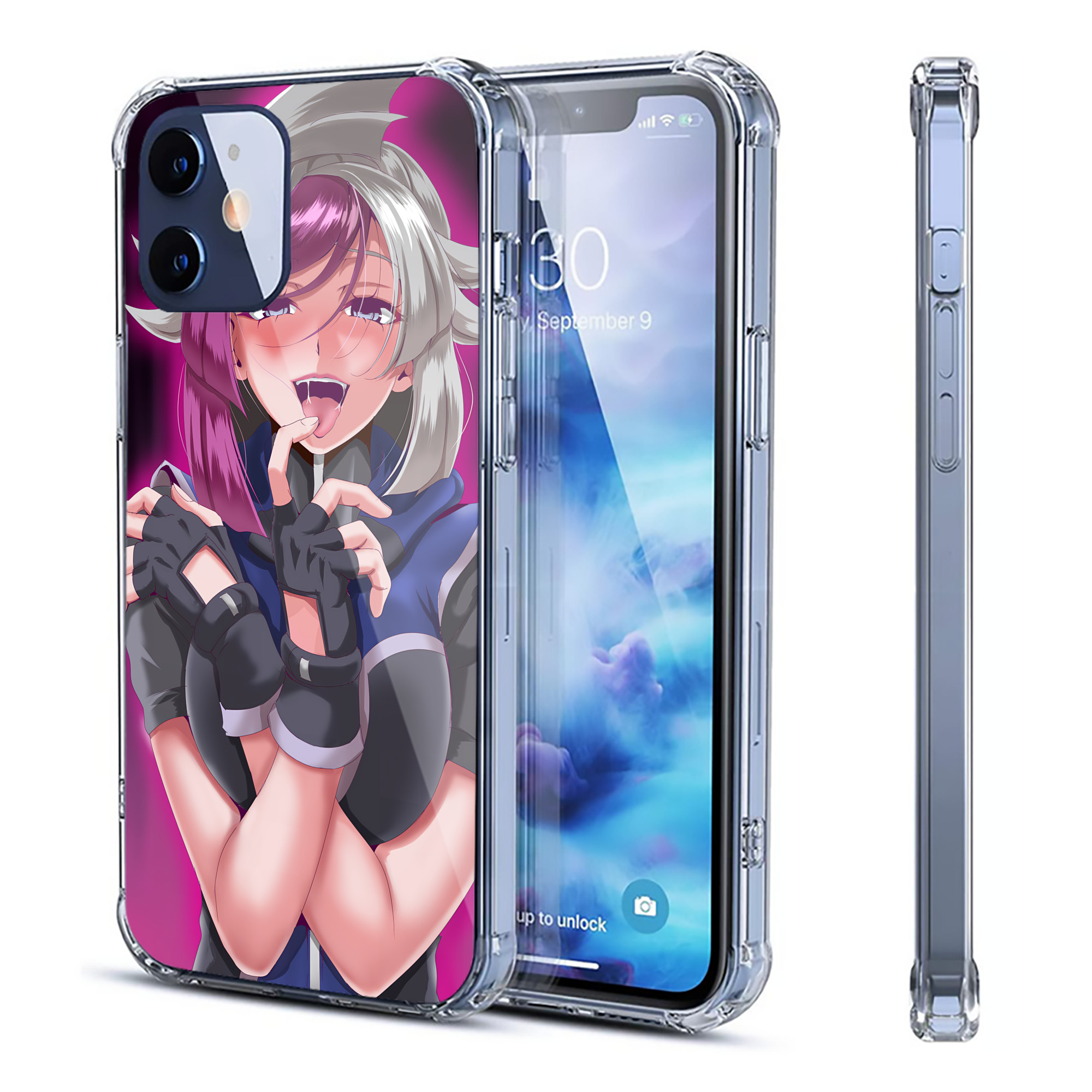 （画像用） 遊☆戯☆王 Yu-Gi-Oh! 【iPhone 12シリーズ対応】透明スマホケース（クリアソフトケース）